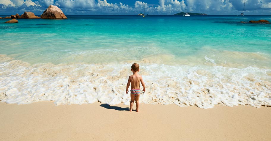 Seychellen Reisen mit Kindern - Familienfreundliche Hotels Seychellen Familienferien mit Kindern