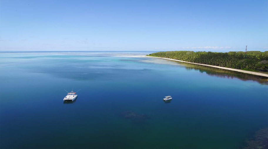 Alphonse Island Aerial Drone Alphonse Island Drone Shot