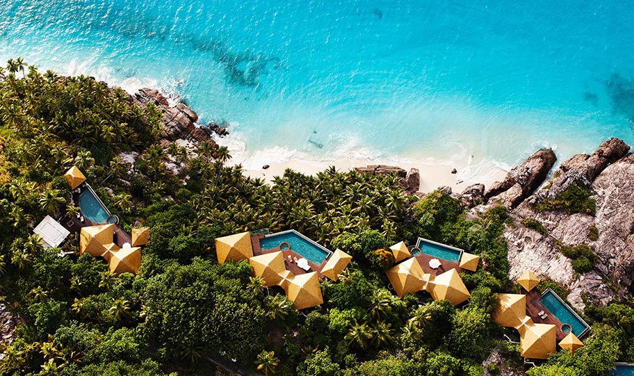 Frégate Island Seychellen Frégate Island Seychellen Aerial