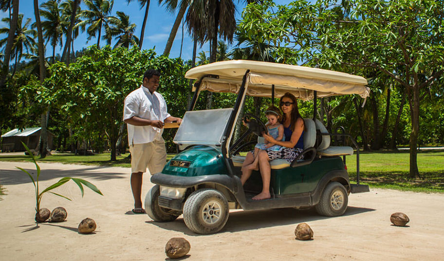 Elektro Buggys North Island Elektro Buggy Hotelgäste North Island