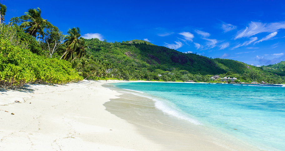 Petite Anse - schöner Strand Mahe Der schönste Strand von Mahe
