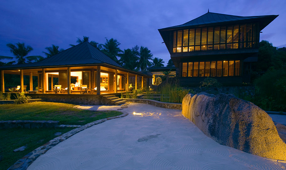 Rock Spa auf Fregate Island Rock Spa Fregate Island