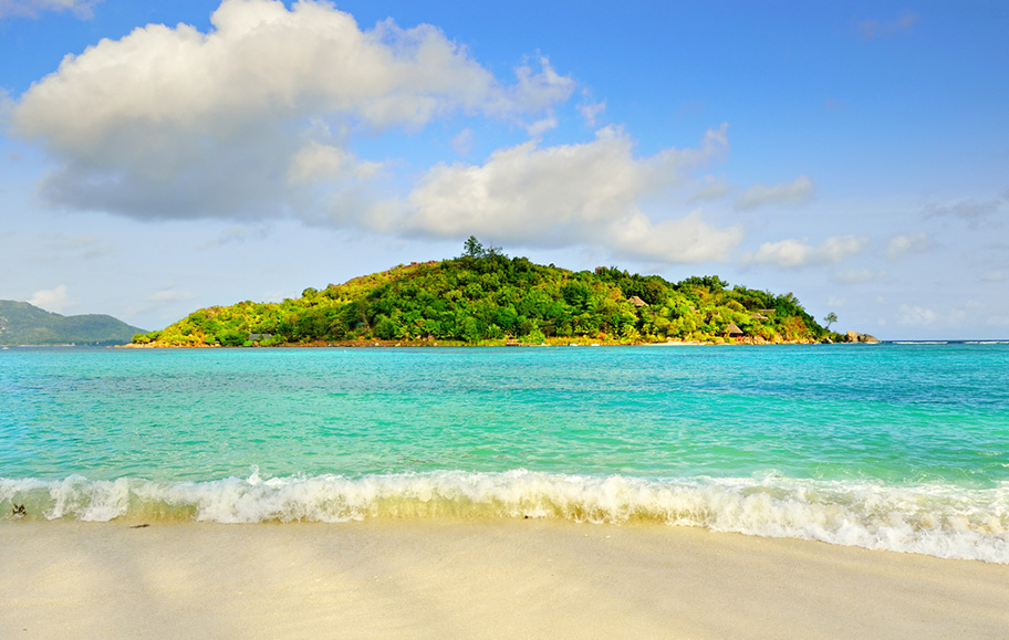 Kleine Insel Seychellen Round Island Round Island Seychellen
