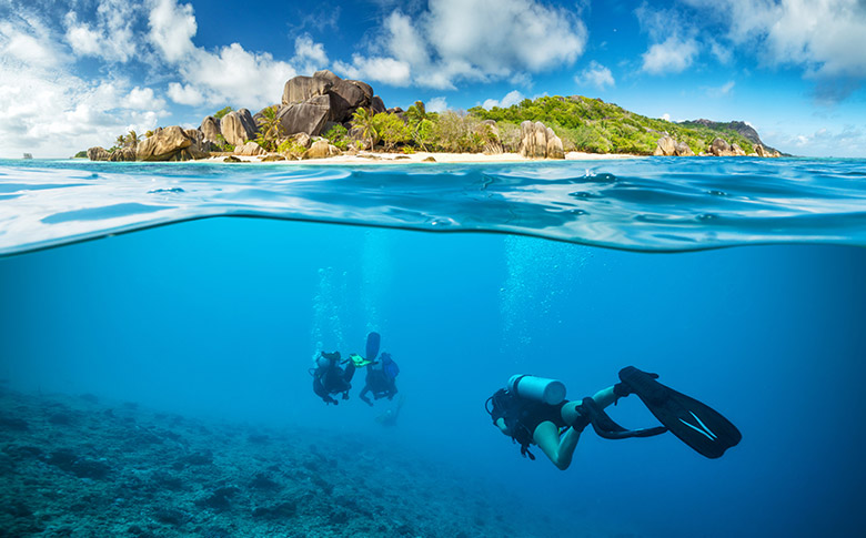 Tauchen Seychellen