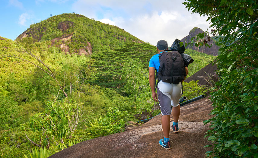 Seychellen Urlaub Wanderung auf Mahé